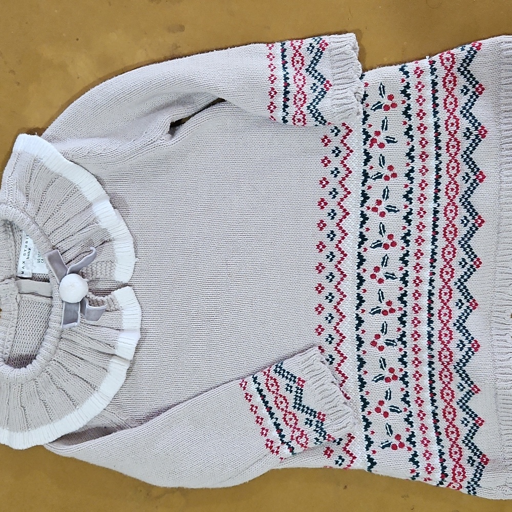 Max Studio Baby Sweater Dress 12M